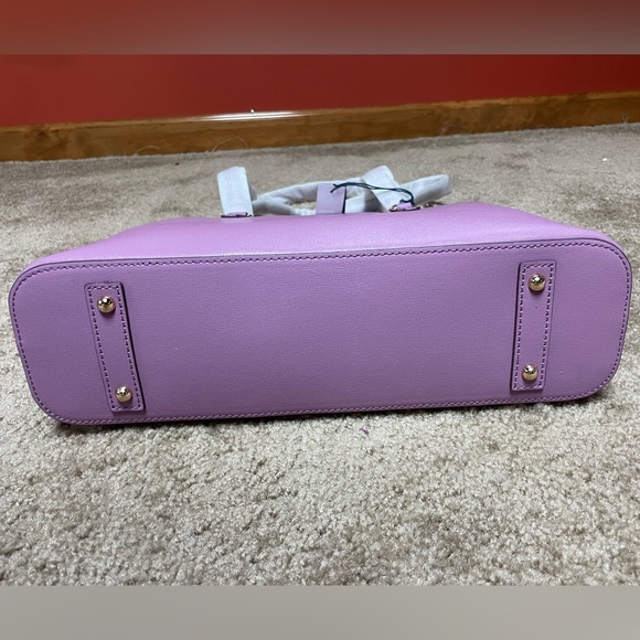 DOONEY & BOURKE SAFFIANO LARGE SHOPPER. LIGHT MAUVE. BRAND NEW. - Picture 6 of 8